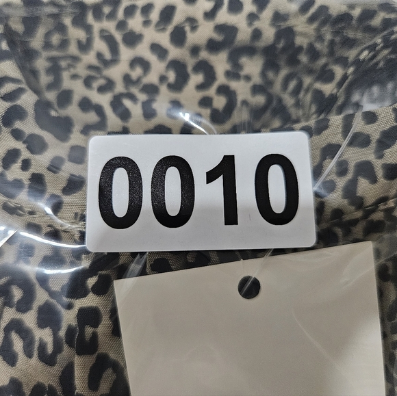 A New Day Women's Balloon Long Sleeve Dress, Leopard Print, Sz SM NWT - Picture 9 of 9